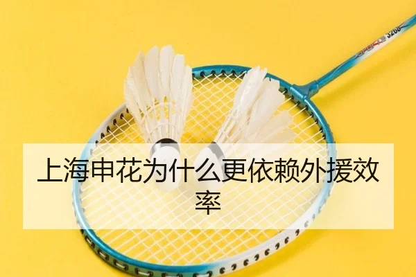 上海申花为什么更依赖外援效率